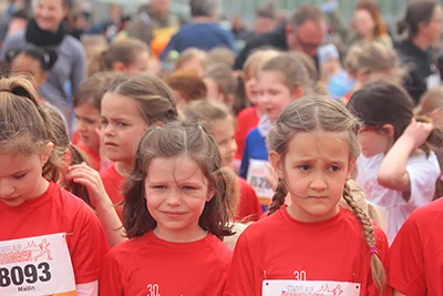 Öhringer Stadtlauf Bambinilauf Mädchen 2024