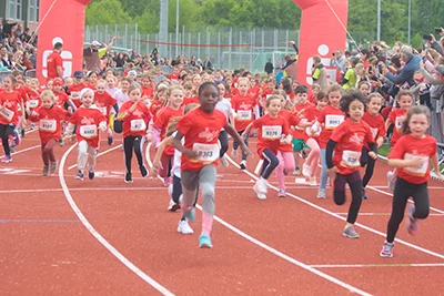 Öhringer Stadtlauf Bambinilauf Mädchen 2024