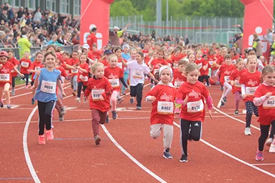 Öhringer Stadtlauf Bambinilauf Mädchen 2024
