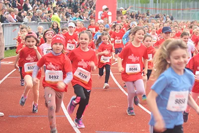 Öhringer Stadtlauf Bambinilauf Mädchen 2024