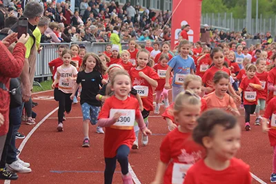Öhringer Stadtlauf Bambinilauf Mädchen 2024