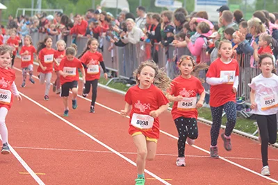 Öhringer Stadtlauf Bambinilauf Mädchen 2024