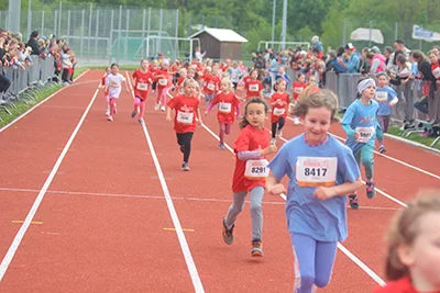 Öhringer Stadtlauf Bambinilauf Mädchen 2024