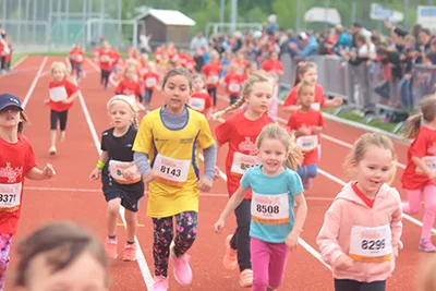 Öhringer Stadtlauf Bambinilauf Mädchen 2024