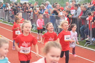 Öhringer Stadtlauf Bambinilauf Mädchen 2024