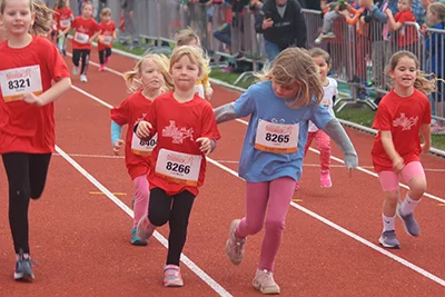 Öhringer Stadtlauf Bambinilauf Mädchen 2024