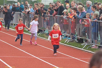 Öhringer Stadtlauf Bambinilauf Mädchen 2024