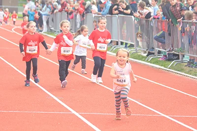 Öhringer Stadtlauf Bambinilauf Mädchen 2024