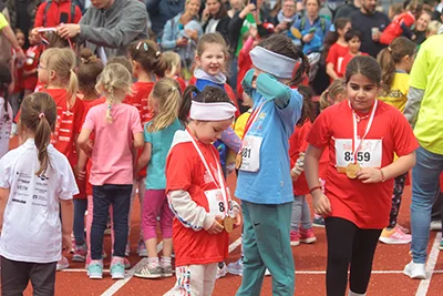 Öhringer Stadtlauf Bambinilauf Mädchen 2024