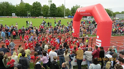 Öhringer Stadtlauf Bambinilauf Mädchen 2024