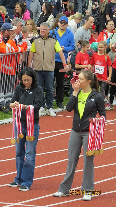 Öhringer Stadtlauf Bambinilauf Mädchen 2024