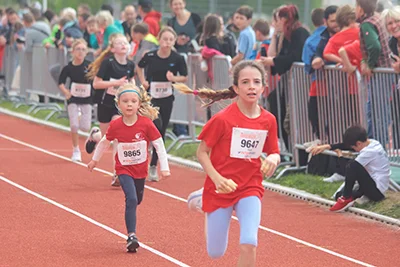 Öhringer Stadtlauf Kinderlauf Mädchen 2024