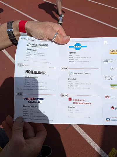 Öhringer Stadtlauf Eltern-Kind-Lauf 2026