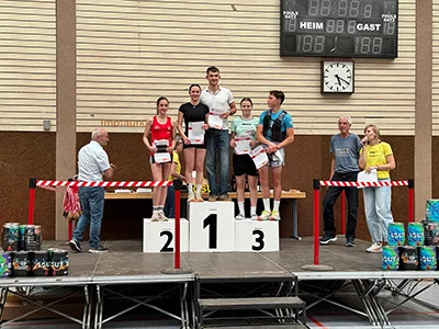 Öhringer Stadtlauf Siegerehrung 2026