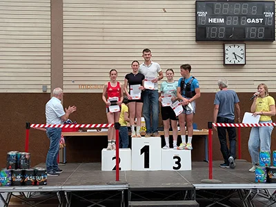 Öhringer Stadtlauf Siegerehrung 2026