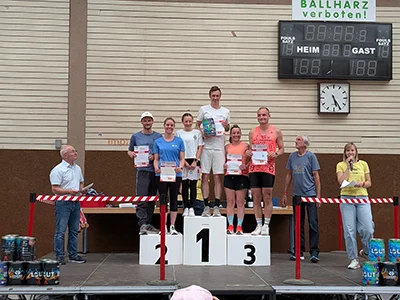 Öhringer Stadtlauf Siegerehrung 2026